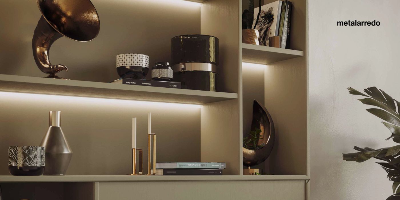 Key elements in lighting: LED profiles and strips for exclusive spaces