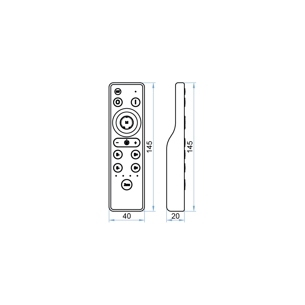 t720 dim ignition 4 channel dimmable control unit 12v 72w 24v 144w 1 