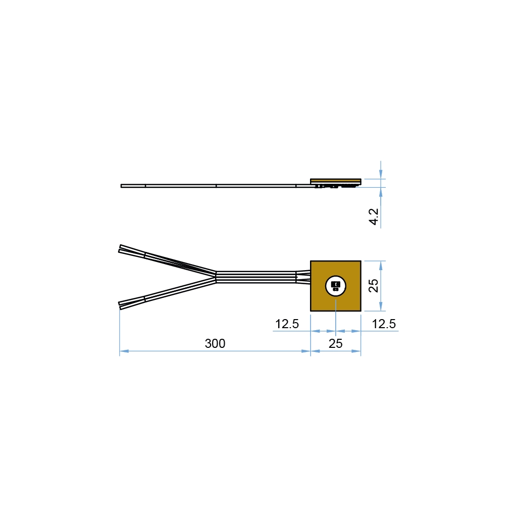 t649 kn accensione touch dimmer retro specchio bianco dinamico 12v 48w 24v 96w 1 