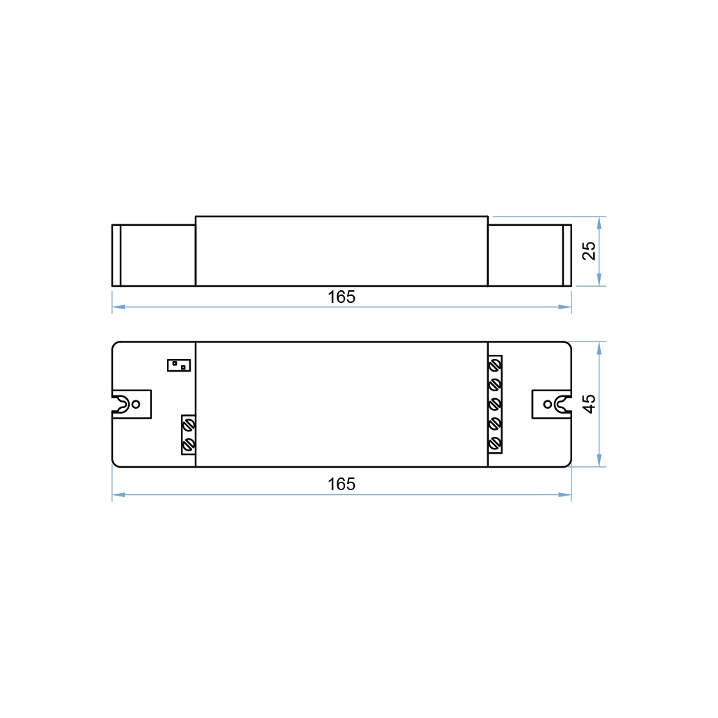t720 dim accensione centralina quattro canali telecomando dimmer 12v 72w 24v 144w 1 