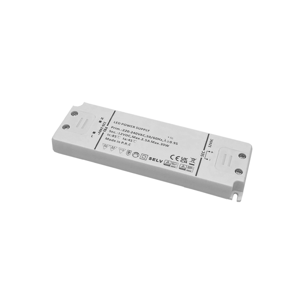 t689 12v30slim t689 24v30slim voltage regulated power supply 30w 12v 24v 1 