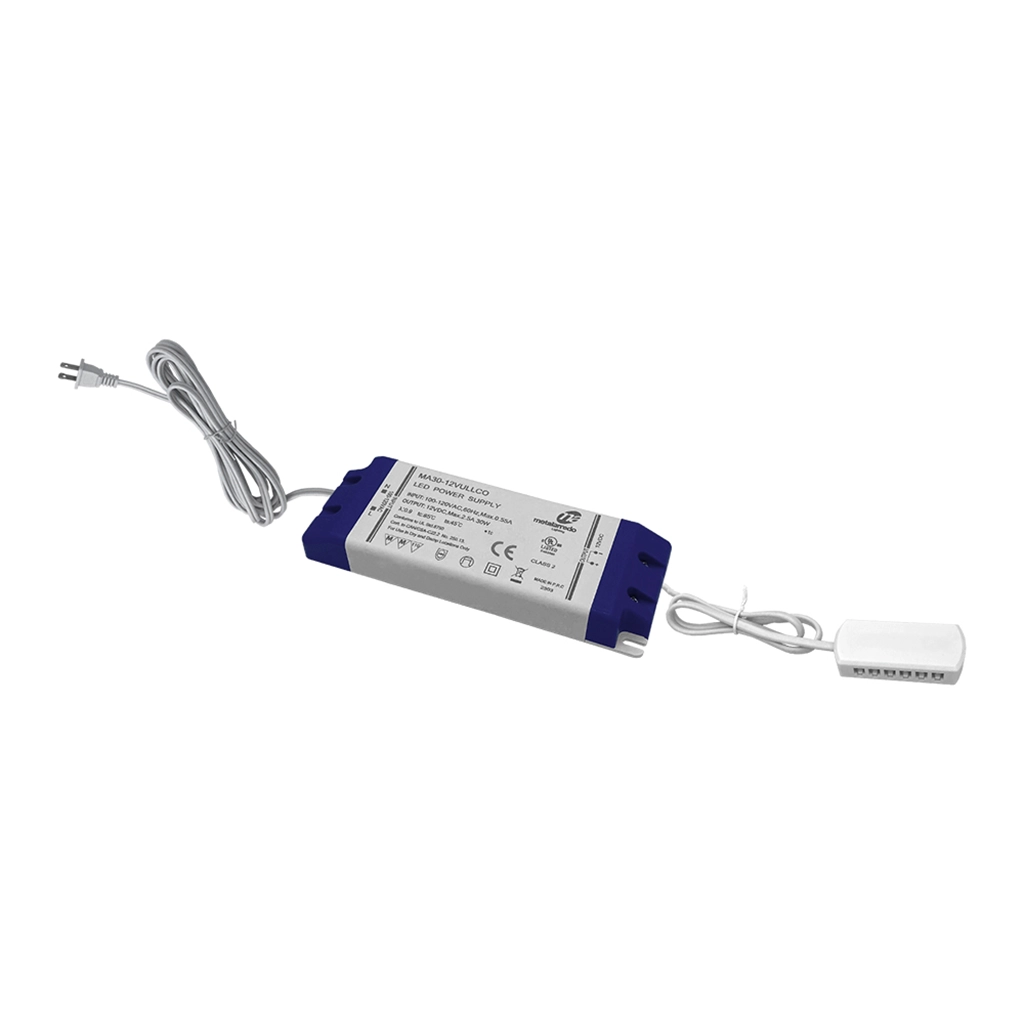 k12led 30w12vusa k12led 30w24vusa kit alimentatore cablato spina usa 30w 12v 24v 1 