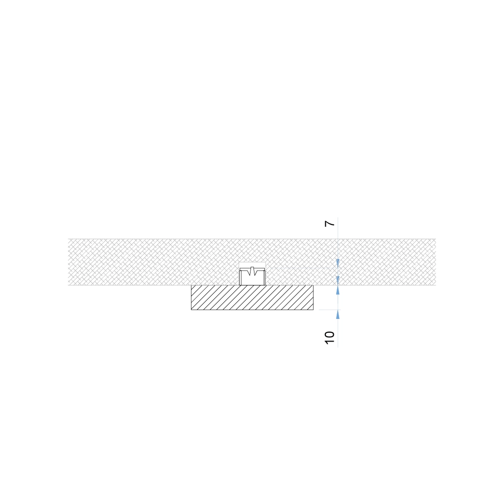 f03q xeno faretto led metacrilato 1w 350ma 1 