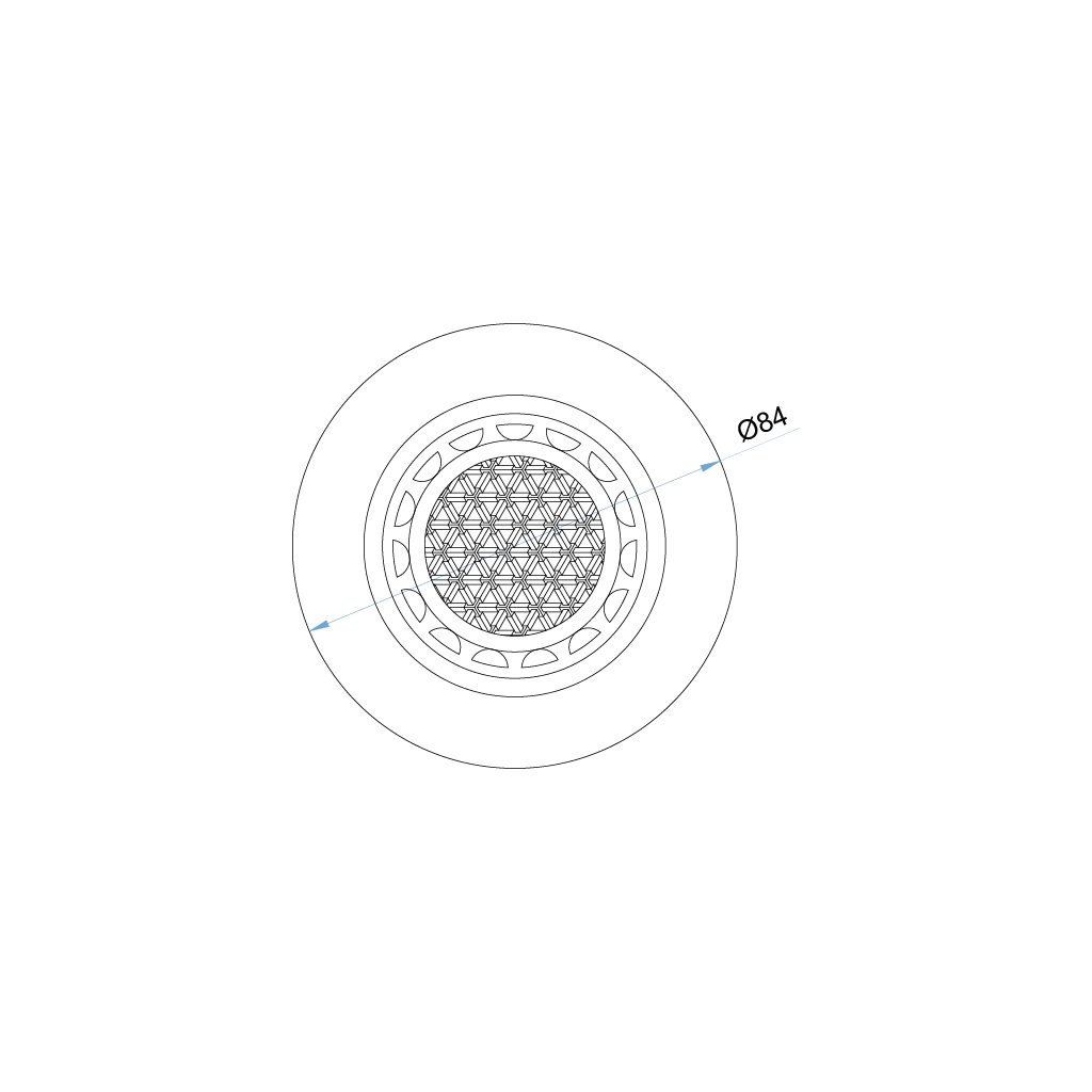 f12 toxor faretto led metallo orientabile 4 6w gu10 1 