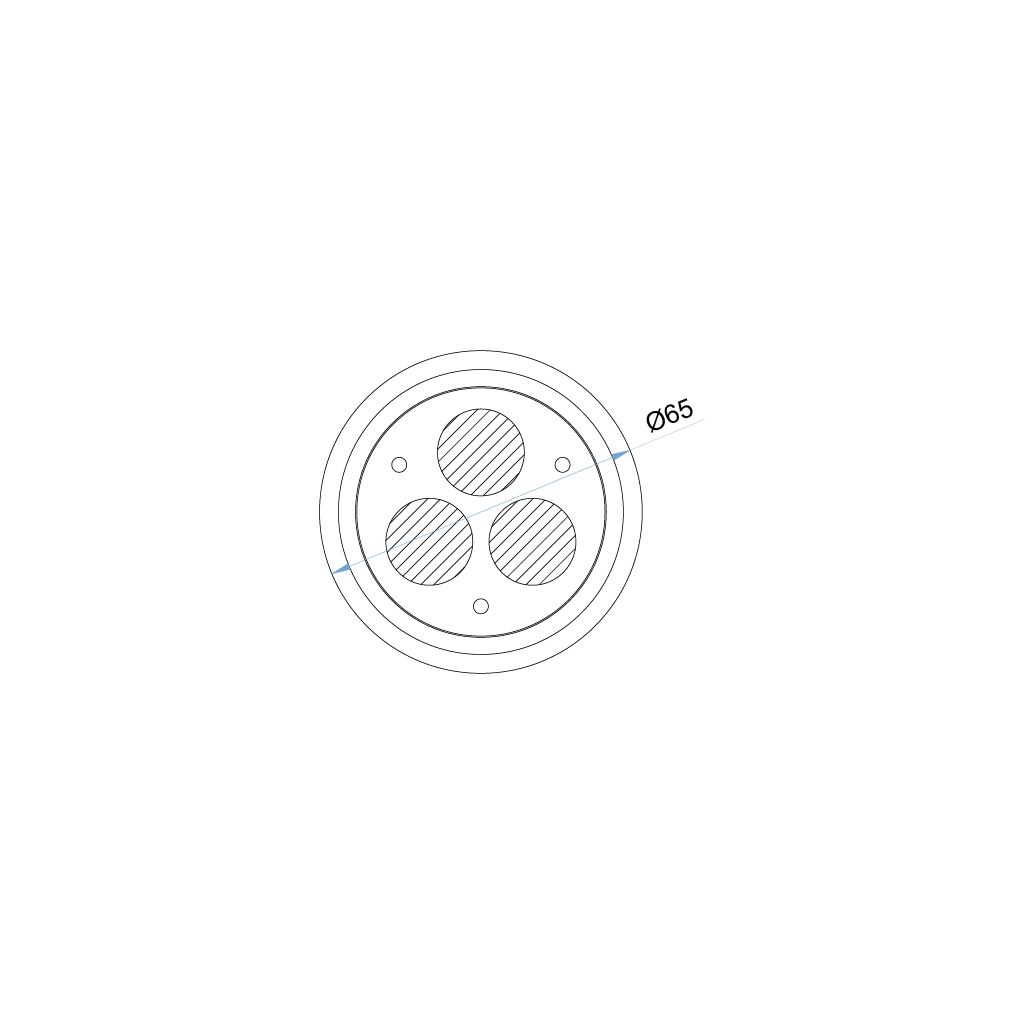 f72 04 astro faretto led acciaio 3 15w 350ma 1 
