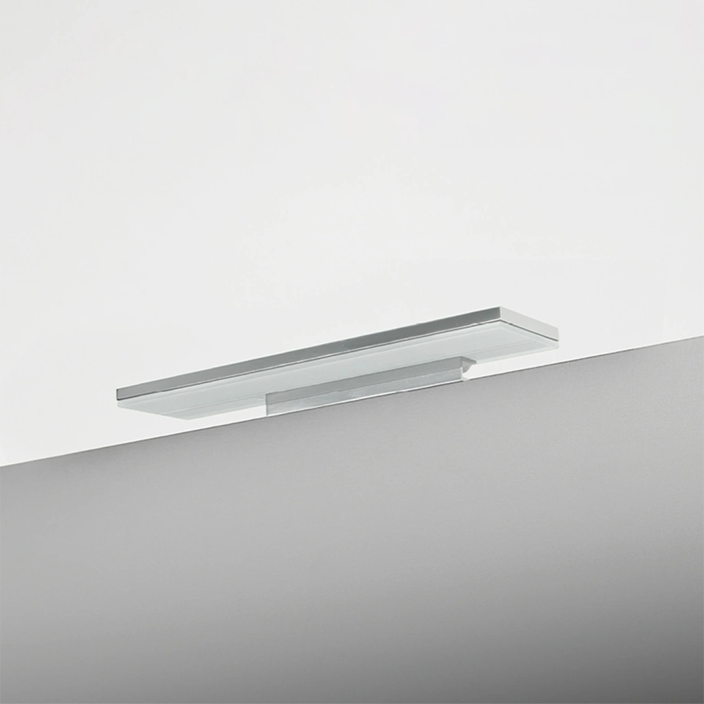 a27k flat chrome led mirror lamp 12v 1 