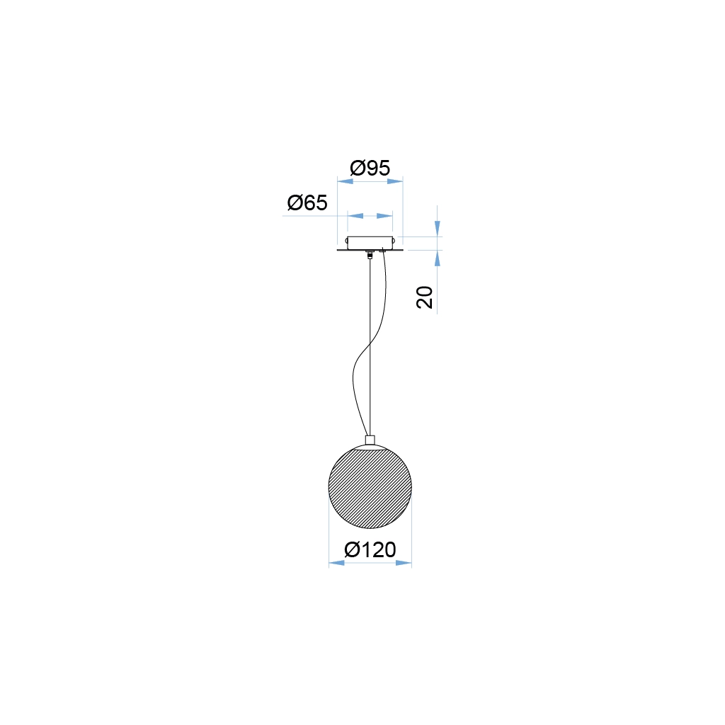 s400 samoa led suspension lamp white glass e27 support 230v 1 
