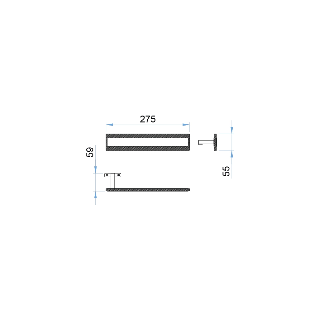 a137k vector lampada led specchio cromata vetro sabbiato 12v 1 