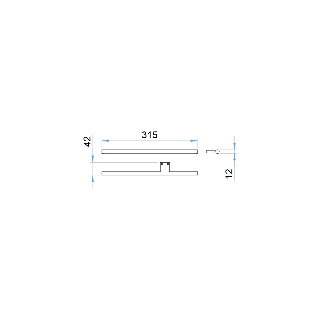 a152k pens lampada led specchio 24v 1 