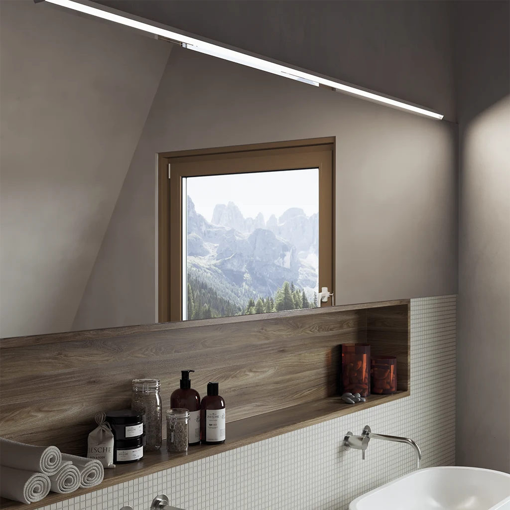 P34.K - Lampada LED da specchio a misura