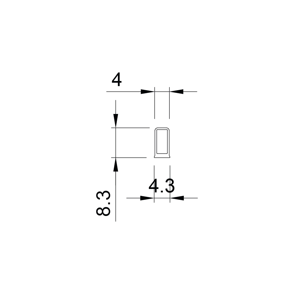 p65 dala recessed polycarbonate led profile 1 