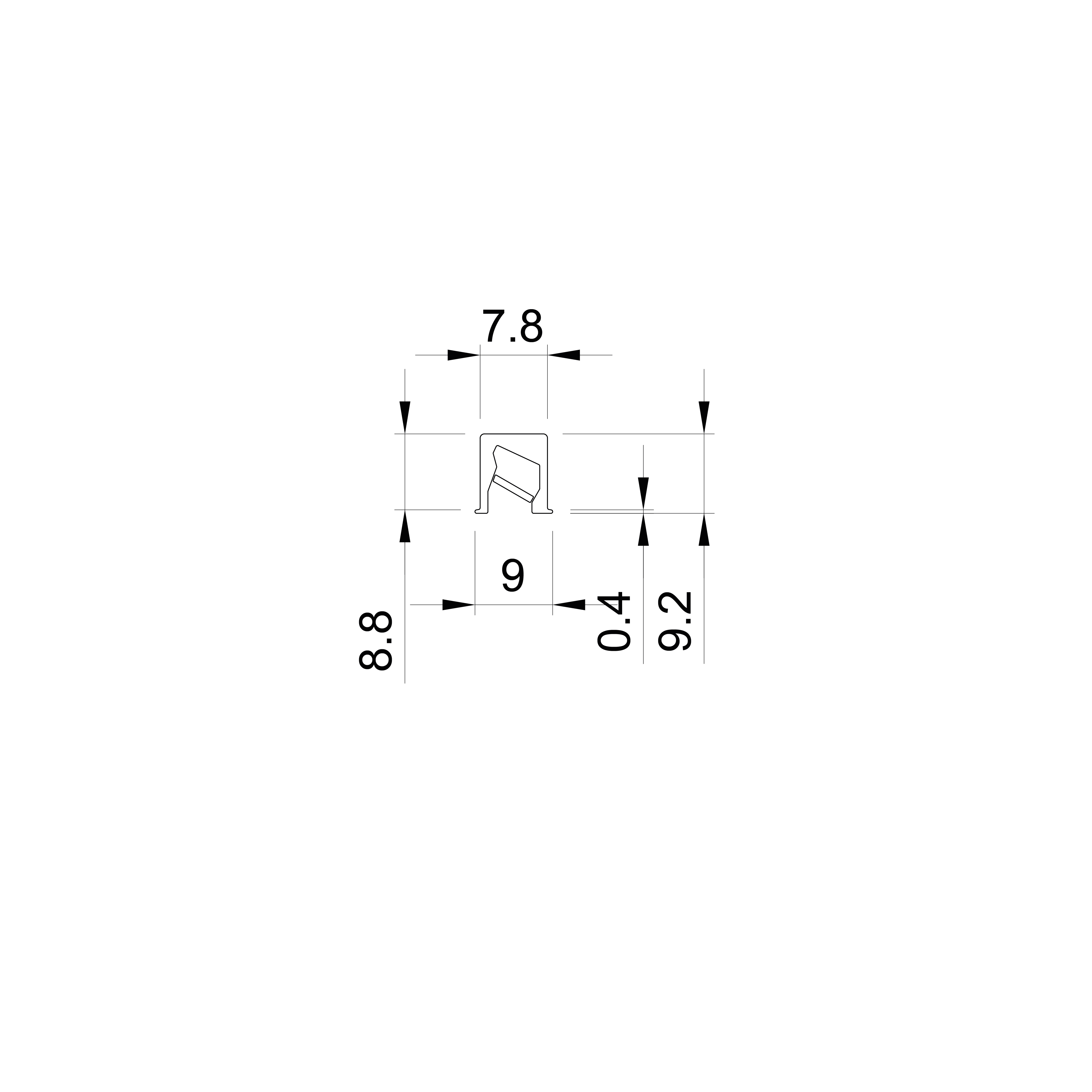 p86 cama aluminum led profile indirect light 1 