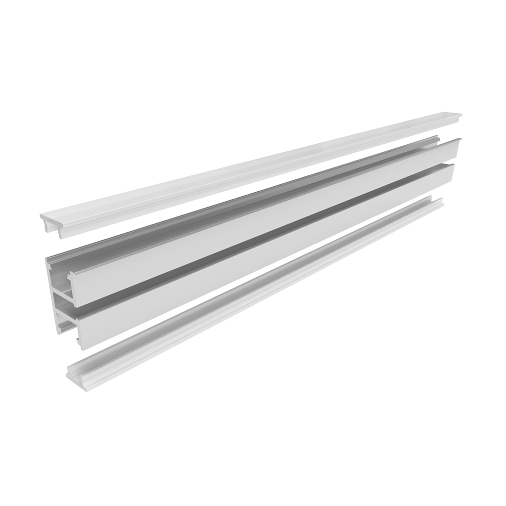 p43 tline profilo led alluminio pensile 1 