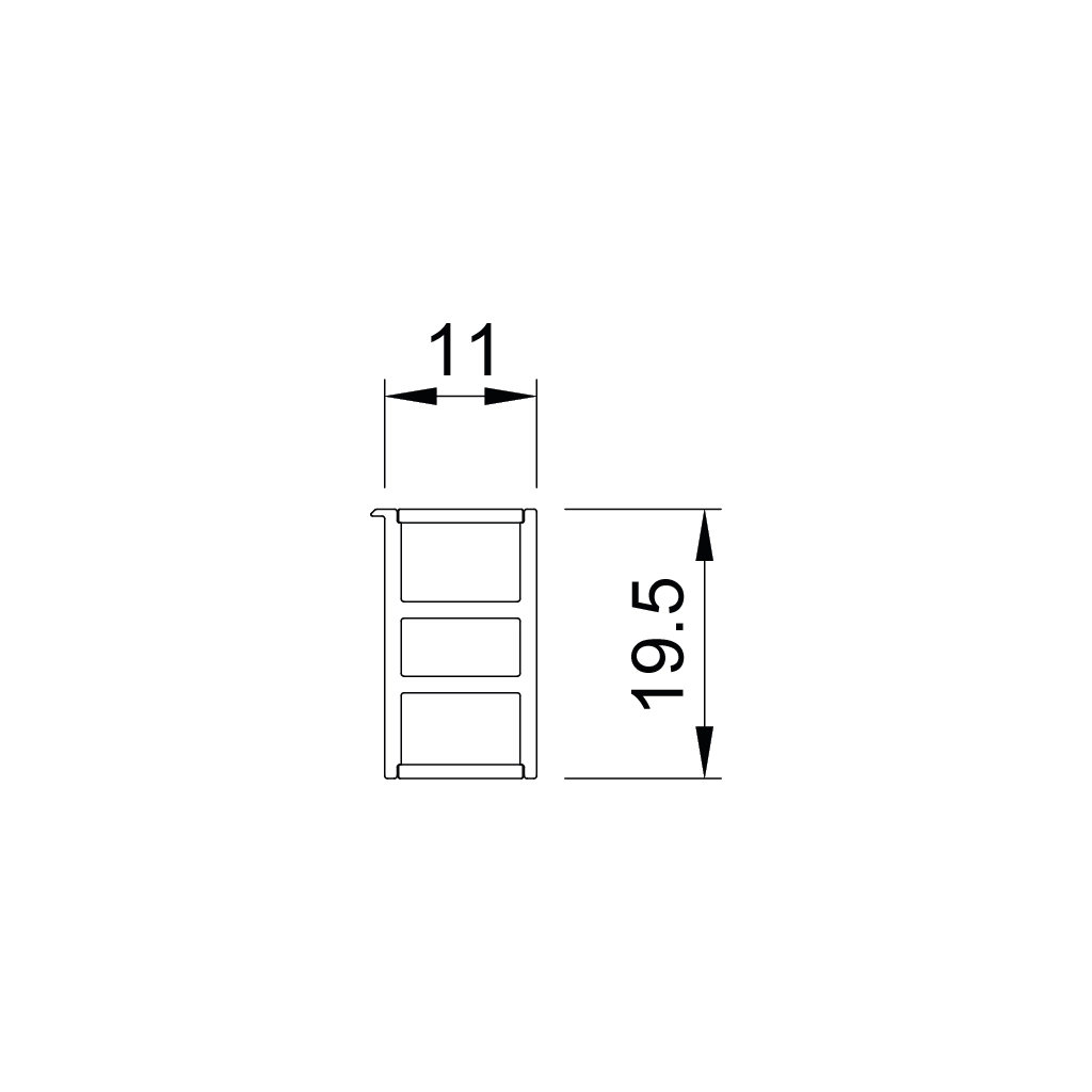 p43 tline profilo led alluminio pensile 1 