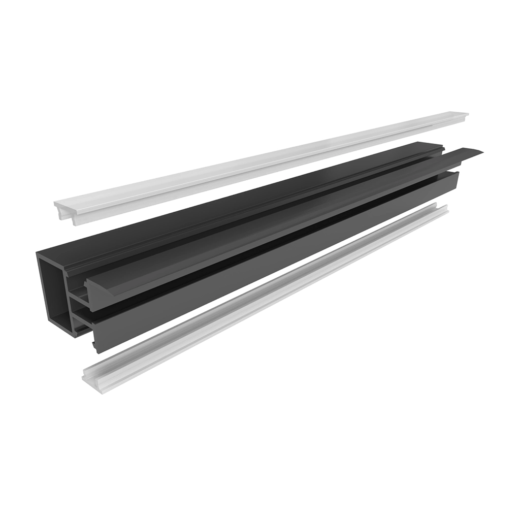 p58 duplex profilo led alluminio pensile 1 