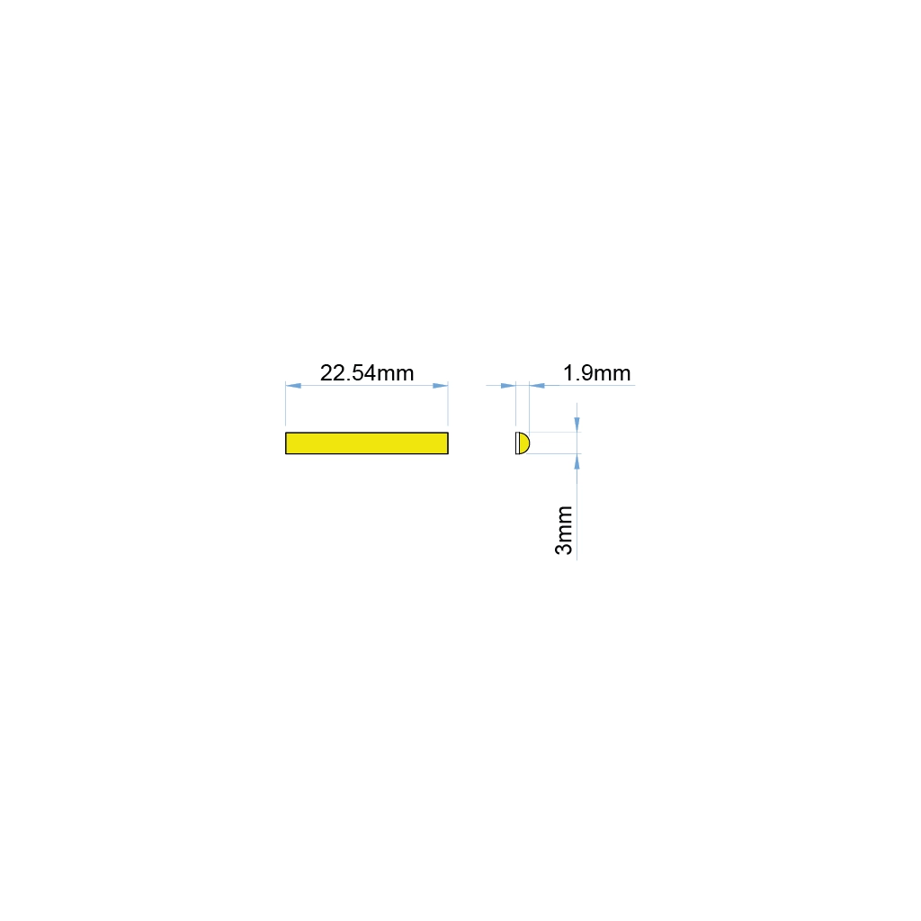 st85 led strip ip20 cof 12v 1 