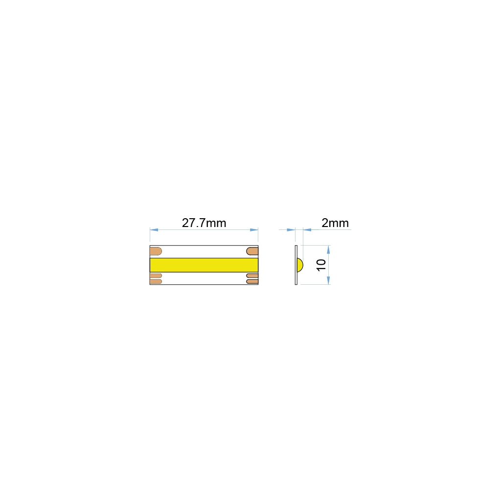 st58 strip led ip20 tunable white ul listed 24v 1 