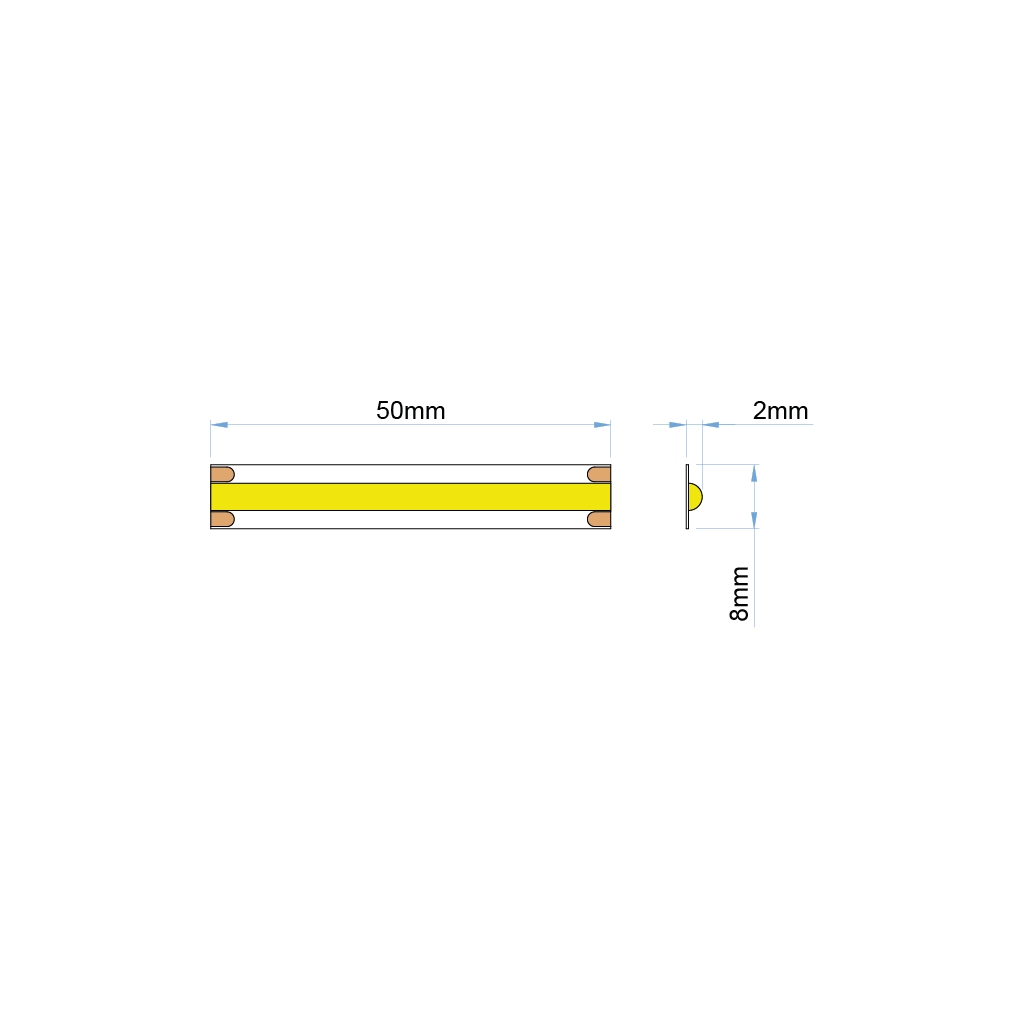 st83 strip led ip20 cof ul listed 24v 1 